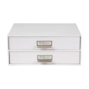 Birger 2 Drawer File Box White – Bigso Box Of Sweden