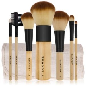 Bamboo Makeup Brush Set